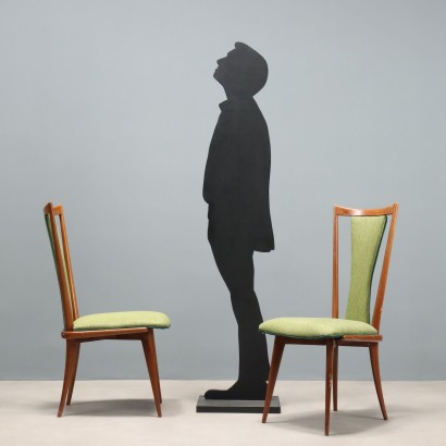 Huit chaises des années 1960