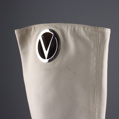 Valentino Vintage White Boots