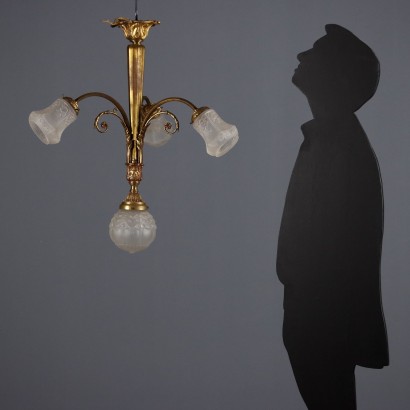 Chandelier, Bronze Chandelier