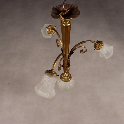 Chandelier, Bronze Chandelier