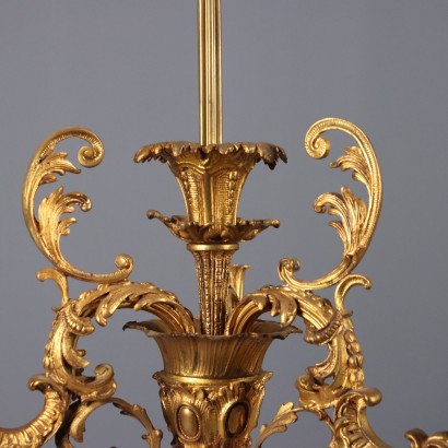 Chandelier, Bronze Chandelier