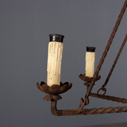 Chandelier, Iron Chandelier, Wrought Iron Chandelier