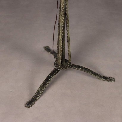 Floor Lamp, Iron and Sheet Metal Floor Lamp
