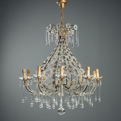 Ten-Light Chandelier
