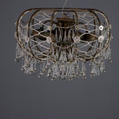 Six-light chandelier