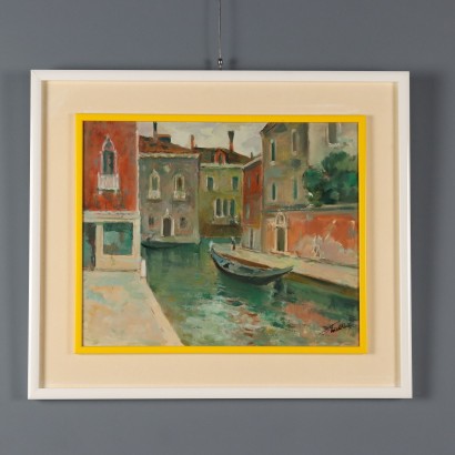 Painting by Eugenio Polesello