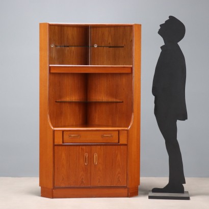 Vintage Design Corner Cabinet in Teak Veneer from the 1960s_1328853 1960s Corner Cabinet