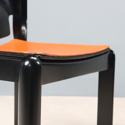 Eight '122' Chairs by Vico Magistretti, Vico Magistretti, Vico Magistretti, Vico Magistretti, Vico Magistretti