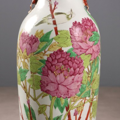 Pair of Baluster Vases with Support