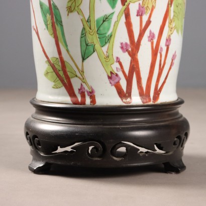 Pair of Baluster Vases with Support