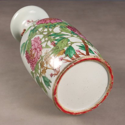 Pair of Baluster Vases with Support
