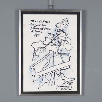 Drawing by Luciano Minguzzi