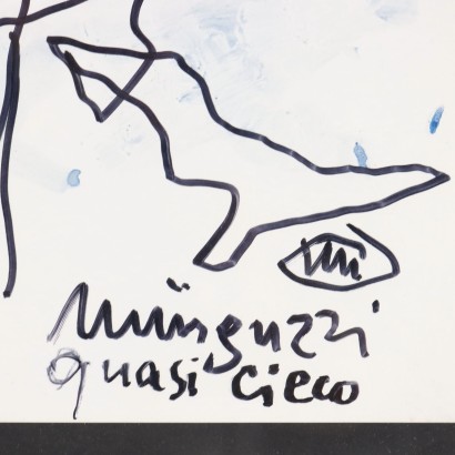 Dessin de Luciano Minguzzi, Maurizio Arena dirige mon Nabucco a, Luciano Minguzzi, Luciano Minguzzi