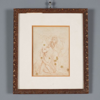 17th Century Drawing Fruit Harvest