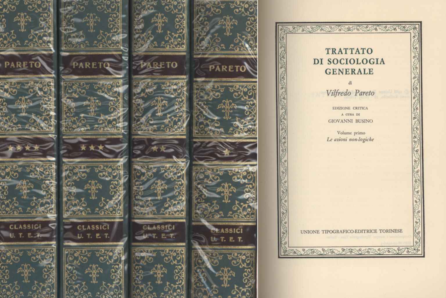 Traité de sociologie générale (4 volumes)