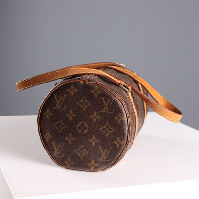 Sac Louis Vuitton Papillon 30 Vintage Cuir Toile France Années 1980_1329356 Louis Vuitton Sac Papillon 30 Vintage