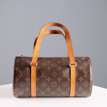 Sac Louis Vuitton Papillon 30 Vintage Cuir Toile France Années 1980_1329359 Louis Vuitton Sac Papillon 30 Vintage
