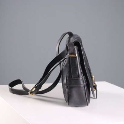 Yves Saint Laurent Vintage Schwarze Ledertasche Italien 1970er-80er Jahre_1329363 Yves Saint Laurent Vintage Schwarze Tasche