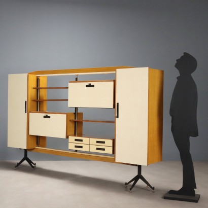 Vintage Beech Veneer Living Room Furniture, 1960s Design_1329434 1960s Living Room Furniture