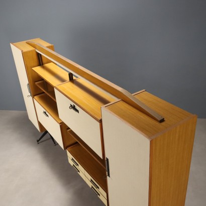 Vintage Beech Veneer Living Room Furniture, 1960s Design_1329448 1960s Living Room Furniture