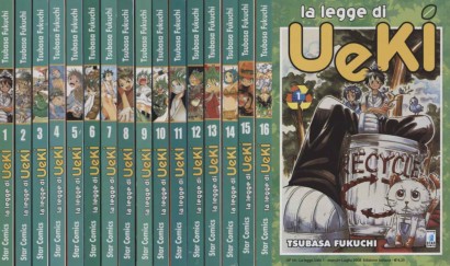 La legge di Ueki. Serie completa (16 Volumi)