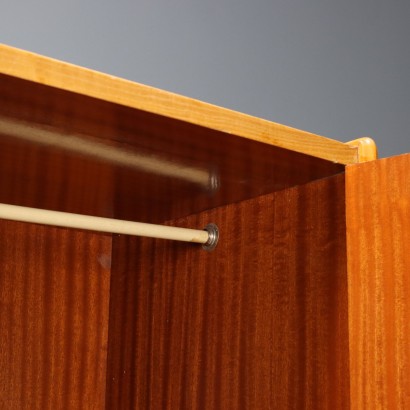 Vintage Mahogany Veneer Metal Cabinet, 1960s Design_1329477 1960s furniture