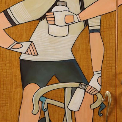 Vintage Mahogany Veneer Metal Cabinet, 1960s Design_1329480 1960s furniture