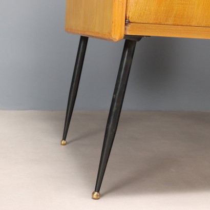 Vintage Mahogany Veneer Metal Cabinet, 1960s Design_1329482 1960s furniture