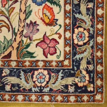 Tapis ancien d'Ispahan, nœud extra-fin, fait main, coton et laine_1329638 Tapis d'Ispahan - Iran