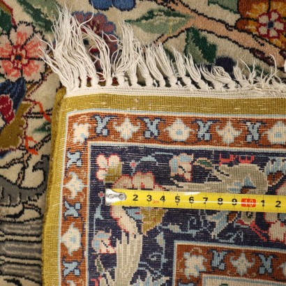 Tapis ancien d'Ispahan, nœud extra-fin, fait main, coton et laine_1329640 Tapis d'Ispahan - Iran