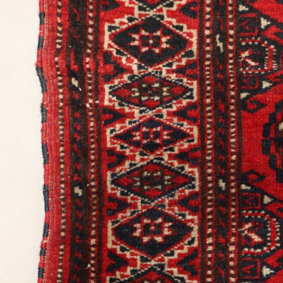 Alfombra antigua de Bujará de lana con nudo fino, hecha a mano, 175 x 110 cm_1329646 Alfombra Bokara - Turkmenistán, Alfombra Bukhara - Turkmenistán