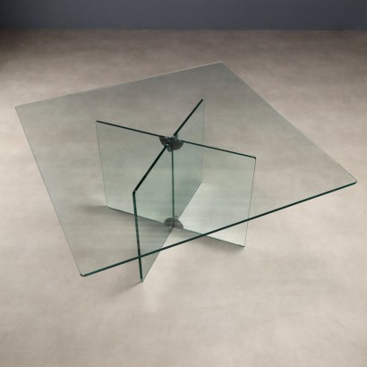 Gallotti & Radice Vintage Metal Glass Design Dining Table_1329651 Gallotti & Radice dining table ann