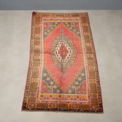 Tapis antique en coton et laine Yahyaly, gros nœud, 232 x 131 cm_1329672 Tapis Jajaly - Turquie,Tapis Yahyaly - Turquie,Tapis Yahyaly - Türkiye