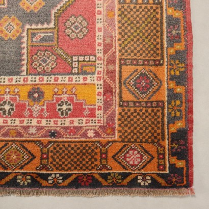 Tapis antique en coton et laine Yahyaly, gros nœud, 232 x 131 cm_1329675 Tapis Jajaly - Turquie,Tapis Yahyaly - Turquie,Tapis Yahyaly - Türkiye