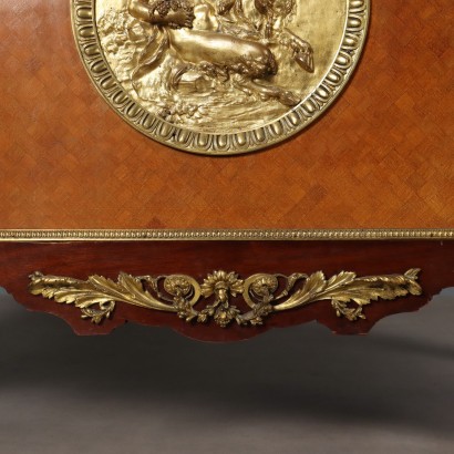 Antique Louis XVI Style Mahogany Gilded Bronze Sideboard, 20th Century_1329763 Louis XVI style sideboard