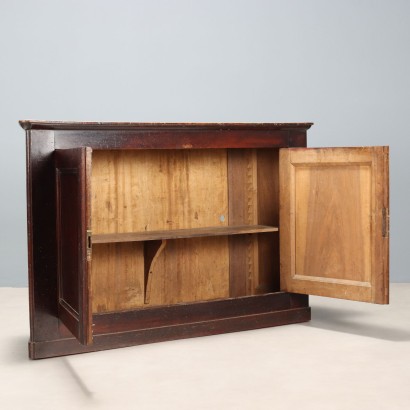 Aparador antiguo Luis Felipe, nogal y álamo, Italia, siglo XIX_1329792 Aparador de nogal de mediados del siglo XIX, aparador de nogal Luis Felipe