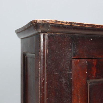 Aparador antiguo Luis Felipe, nogal y álamo, Italia, siglo XIX_1329793 Aparador de nogal de mediados del siglo XIX, aparador de nogal Luis Felipe