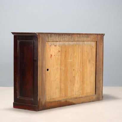 Aparador antiguo Luis Felipe, nogal y álamo, Italia, siglo XIX_1329797 Aparador de nogal de mediados del siglo XIX, aparador de nogal Luis Felipe