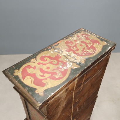 Small Antique Cabinets Renaissance Style Fir Italy Early 20th Century_1329811 Pair of cabinets, Pair of small cabinets in Rinas style