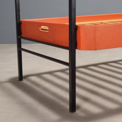Tecno L75 Bett Vintage Design von Osvaldo Borsani, Holz, Italien, 1970er_1329864 Osvaldo Borsanis Bett „L75“, Osvaldo Borsani, Osvaldo Borsani, Osvaldo Borsani, Osvaldo Borsani