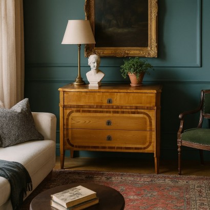 Northern European Chest of Drawers, Neoclassical Chest of Drawers