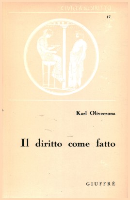 Il diritto come fatto