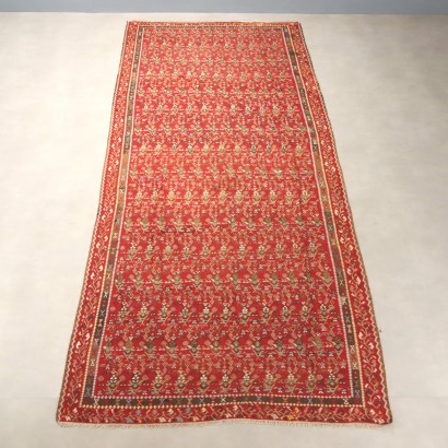 Antiker extrafein geknüpfter Kelim-Teppich aus Wolle, Türkiye, 400 x 132 cm_1330014 Kelim Teppich - Türkei
