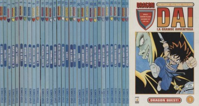 Dragon Dai La grande avventura. Sequenza completa (32 Volumi)