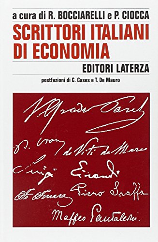 Libros - Política y Sociedad - Economía | Libros usados de Política y Sociedad Escritores económicos italianos
