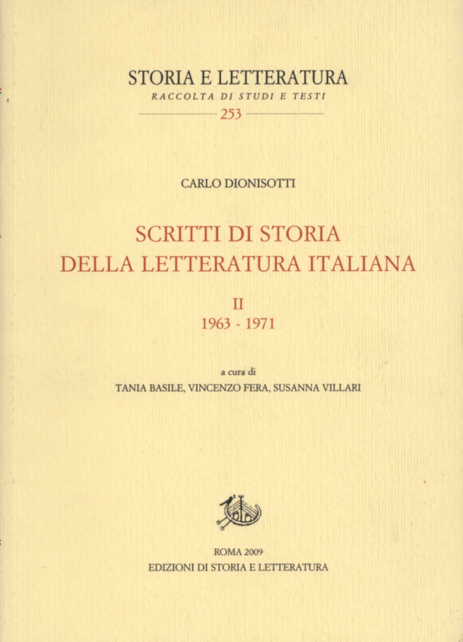 Books - Essays on Italian Literature | Used Essays on Italian Literature Writings on the history of Italian literature