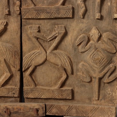 Kornspeichertür, Dogon-Kunst, Mali - Afrika, letztes Viertel des 20. Jahrhunderts | Antiquitäten und Objekte_1330286 Kornspeichertür Dogon Art Mali