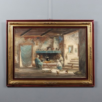 Painting by Mario Fattori