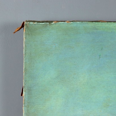 Ancient Landscape Painting with View of Omegna, Italy, 19th Century_1330386 Landscape painting with view of Omegna