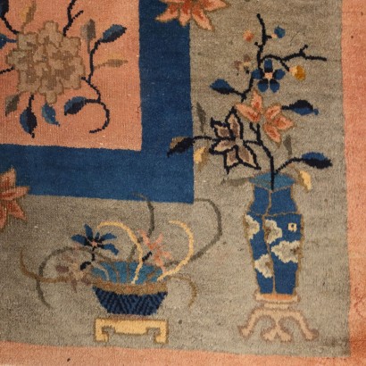 Antique Beijing Rug Cotton Wool Large Knot 340 x 272 cm_1330394 Peking Rug - China, Peking Rug - China